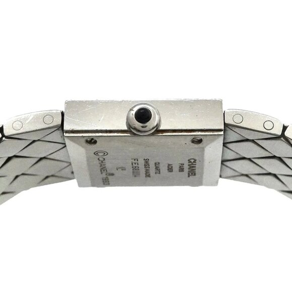 CHANEL Matelasse H0009 Quartz Black Dial Ladies Wrist Watch 90287271 - Picture 2 of 6